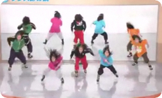 36番ダンス部の鏡