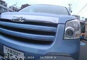 煽りレベル100の煽り運転が大阪で撮影される