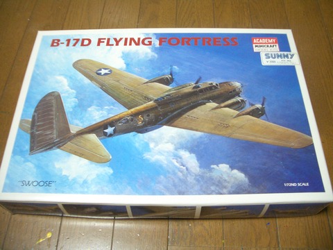 初期型フォートレス！！ ～B-17D～ : 模型の煮物