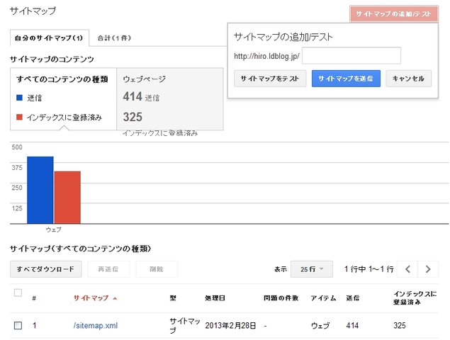 ライブドアブログ ついにサイトマップ sitemap xml 自動生成に対応