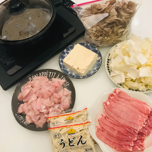 夕食