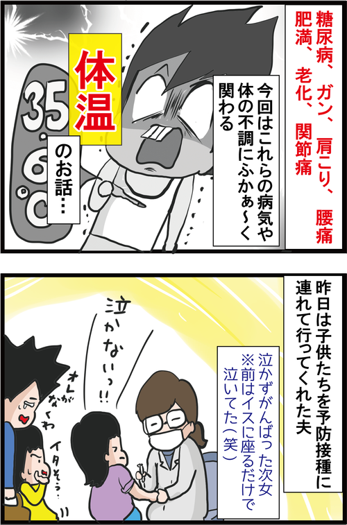 【血糖値】コレで改善!「体温」が糖尿病、肥満、癌、肩こり、腰痛などと深い関係があった…!1
