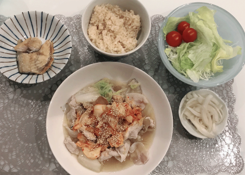 夕食