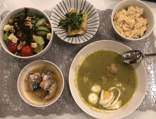 夕食