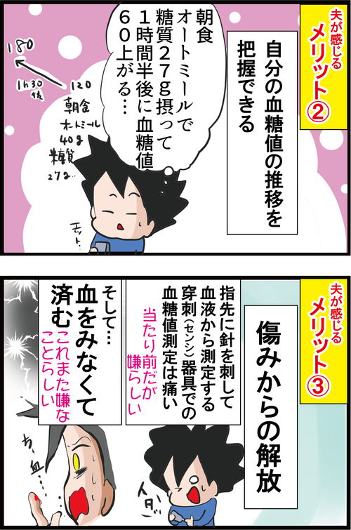 糖尿病夫が血糖値測定をあまりしなくなった理由…3