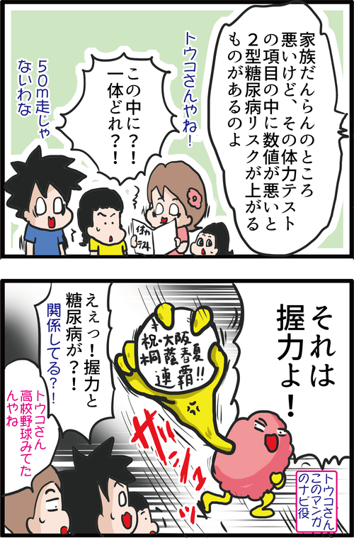 【血糖値】体力テストの結果で気をつけたい糖尿病リスクを上げる項目とは…?!2