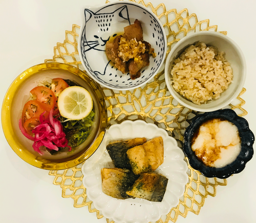 夕食
