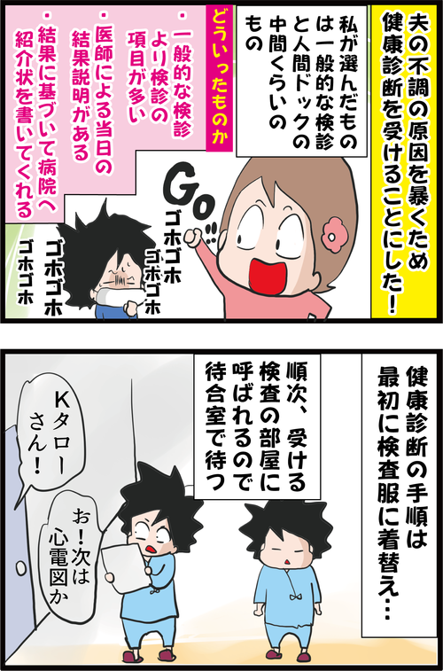 【血糖値】4年間放置した夫の健康診断の結果は…!?そして夫の糖尿病は始まった…!1