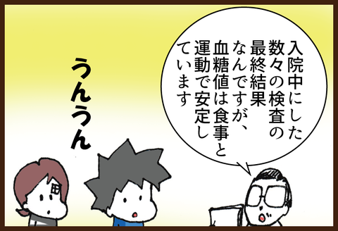 【糖尿病の教育入院15】衝撃の最終検査結果1