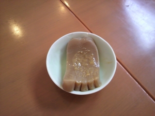 足湯こんにゃく