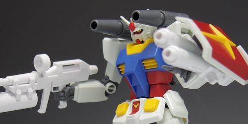 雑誌付録】HGUC RX-78-2ガンダム対応武器セットA : あずまLOG2