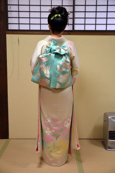 着付け 帯結びコレクション 成人式の着付け2 着付け 人と着 ひととき