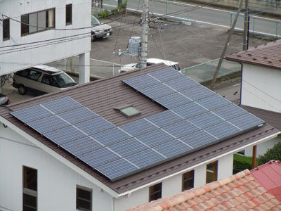 薄井邸太陽光発電システム