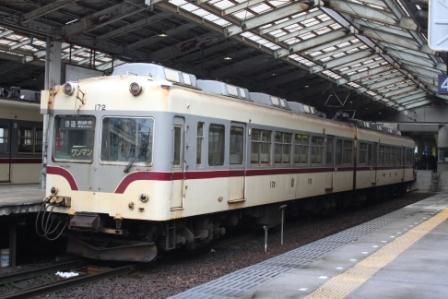 富山地方鉄道 クハ172-モハ14722 : トライランダーの蔵出し写真館