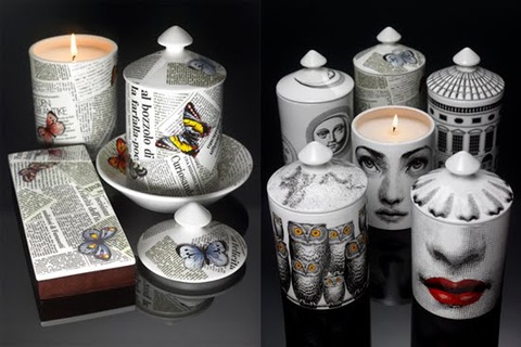 Fornasetti Profumi - Scented Candle Group ii on Black