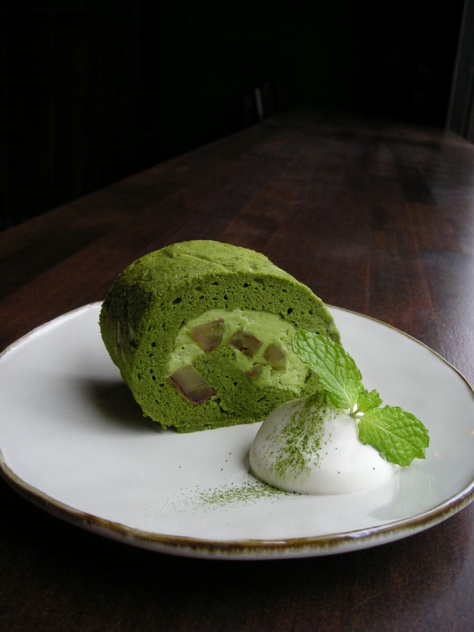 抹茶ロール縦小