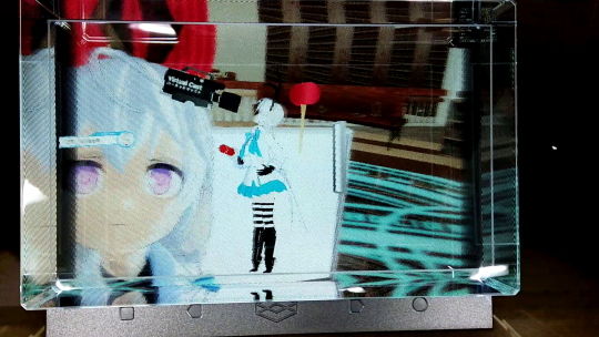 バーチャルキャスト立体視1