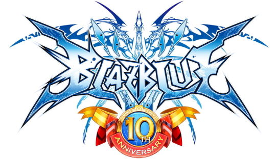 BLAZBLUE 10th ANNIVERSARY ロゴ