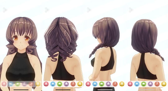 カスタムキャスト 髪型