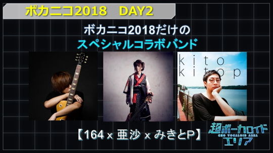 超ボカニコ2018 2日目 特別ユニット