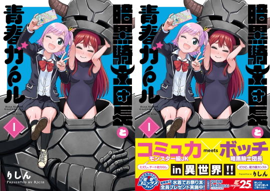 コミック表紙 暗黒騎士団長