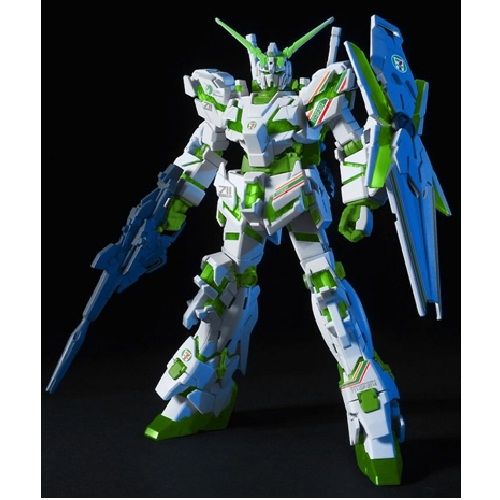 専用クリアグリーン成形のサイコフレーム！「HGUC 1/144 ユニコーン 