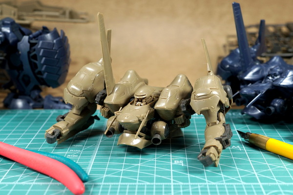 MATSUKAZE mdl.2 拠点防衛仕様 製作03 腕部組み立て！ : こーの