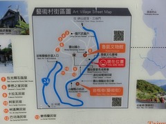 魯凱芸術村地図