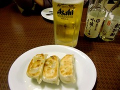 碑酒&鍋貼