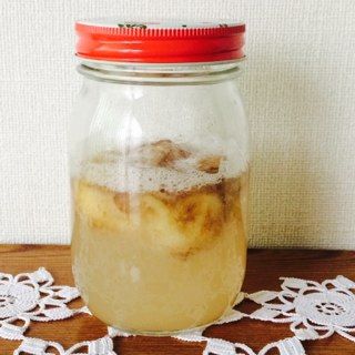 バナナ酵母 3日目