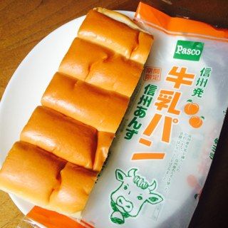 牛乳パン信州あんず/パスコ