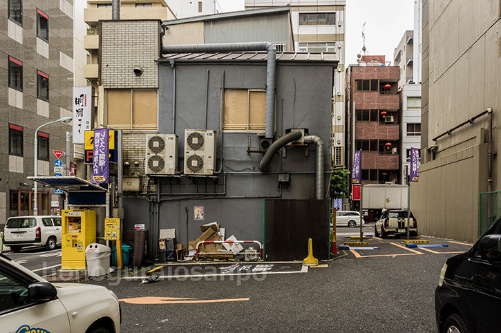 松本地上げ 後方より