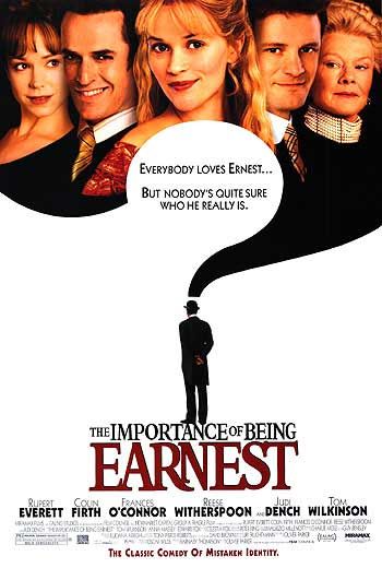 THE IMPORTANCE OF BEING ERNEST
