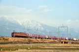 雪の比良と3092レ