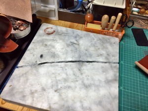 安価なカービング用の打ち台（石板） : recto -レクト-