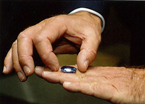 The Wittelsbach-Graff on finger