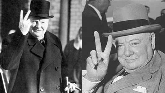 the v sign