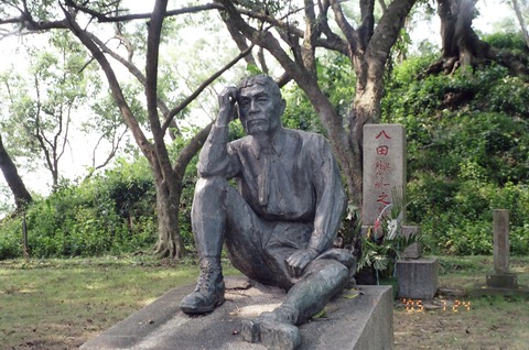 940724烏山頭水庫八田與一墓像