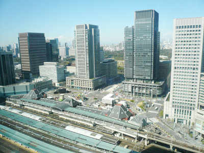 シャングリラホテル東京で朝食