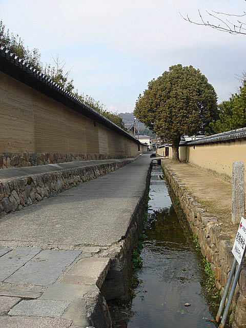 法隆寺 疎水