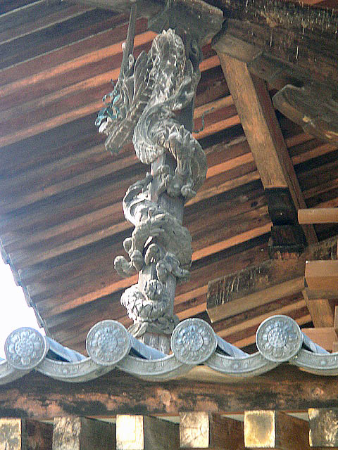 法隆寺 金堂の龍