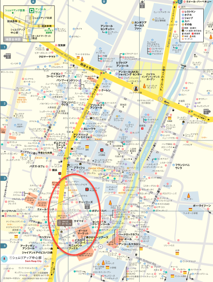 Siem Reap map
