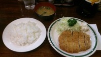 熟成ロースカツ定食