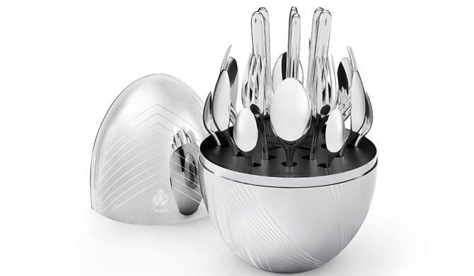 クリストフがファッション界の巨匠、カール・ラガーフェルドとコラボレーション|Christofle