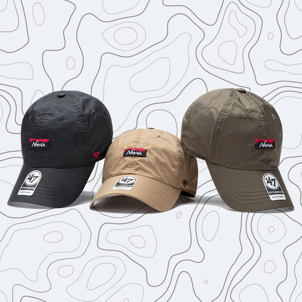 ナンガとフォーティーセブンのハイブリッドキャップは、ベーシックなデザインを防水透湿素材でアップデート。