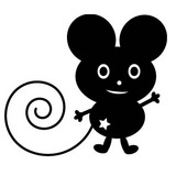ねずみのイラスト4