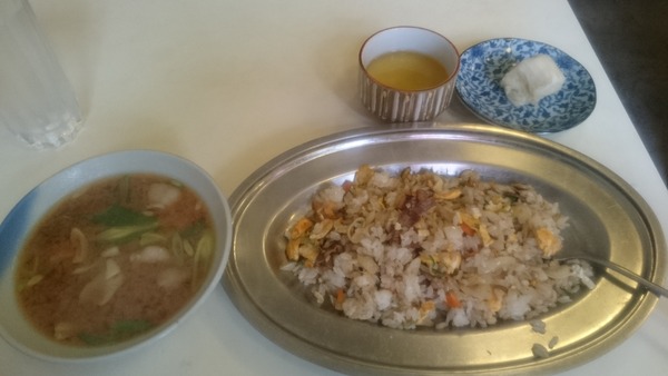 南星 焼き飯+豚汁 (2)