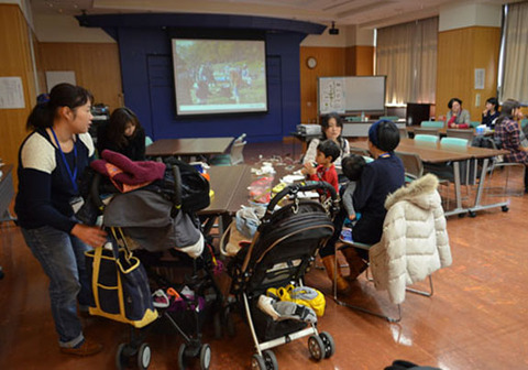 赤ちゃんも参加