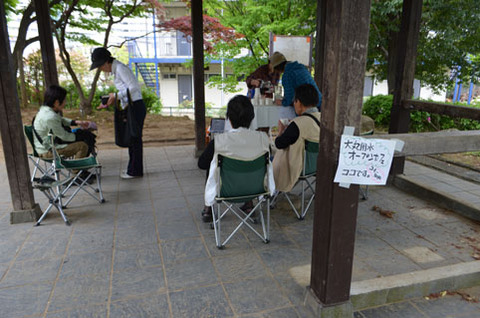 オープンカフェ①