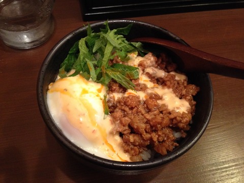 華燕_坦坦肉味噌丼